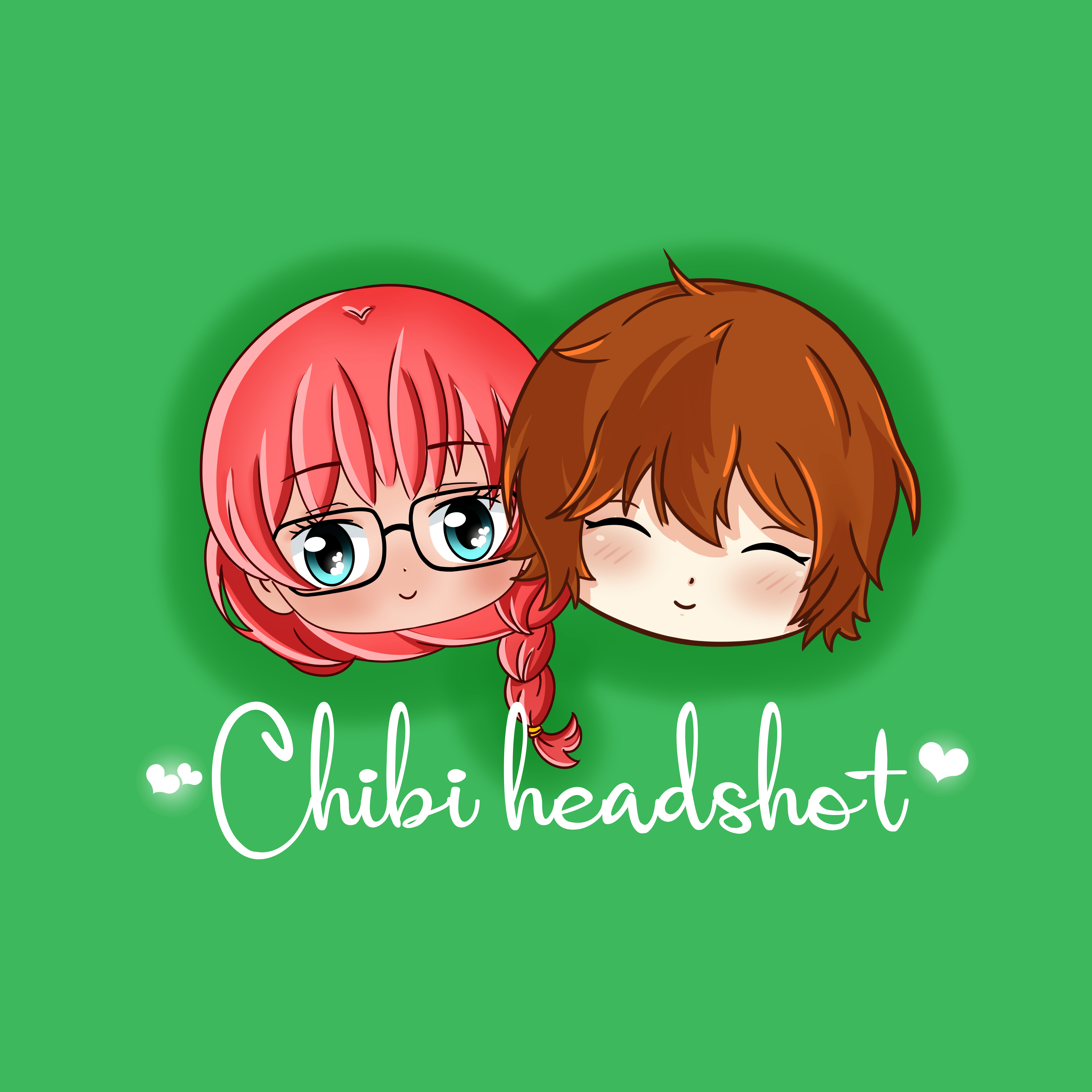 chibi headshots